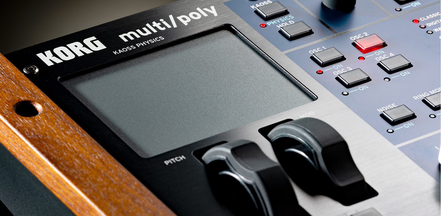 multi/poly - ANALOG MODELING SYNTHESIZER | KORG (USA) multi/poly - ANALOG MODELING SYNTHESIZER | KORG (USA)