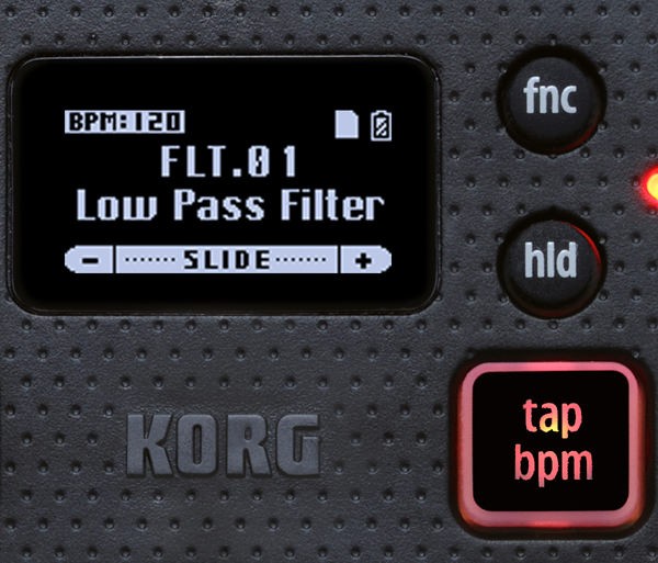 อุปกรณ์ดีเจ ซินธิไซเซอร์ Korg Mini Kaoss Pad 2