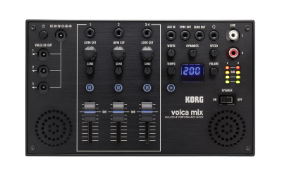 Korg has made a tiny mixer for its Volca gear