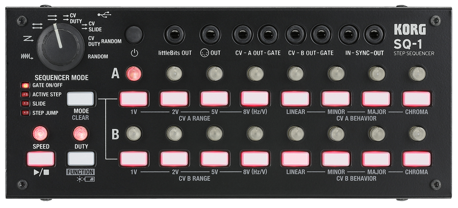 ซีเควนเซอร์ Korg Step Sequencer SQ-1