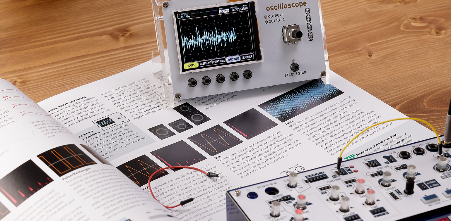 NTS-2 oscilloscope kit + PATCH & TWEAK with KORG - MULTIFUNCTIONAL