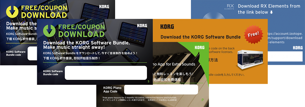Free bundle of music software
