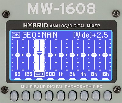 MW-2408/1608 - HYBRID ANALOG/DIGITAL MIXER | KORG (USA)