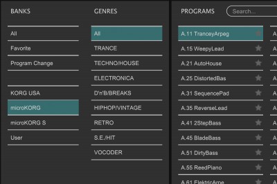 microKORG for Mac/Win - SYNTHESIZER / VOCODER | KORG (USA)