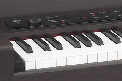 Korg LP-380 CB 73 touches Piano numérique noir crême