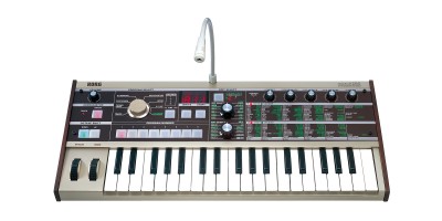 Small korg store synthesizer