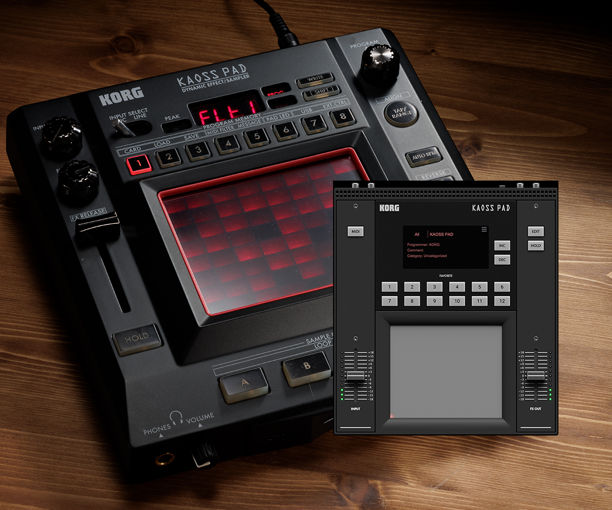 KAOSS PAD for Mac/Win - DYNAMIC EFFECT / SAMPLER | KORG (USA)