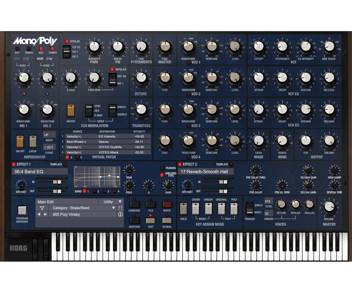 KORG Collection 3 For Mac/Win - SOFTWARE INSTRUMENTS | KORG (USA)