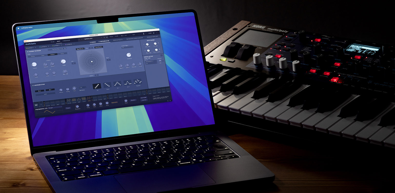 multi/poly native - ANALOG MODELING SYNTHESIZER | KORG (USA)