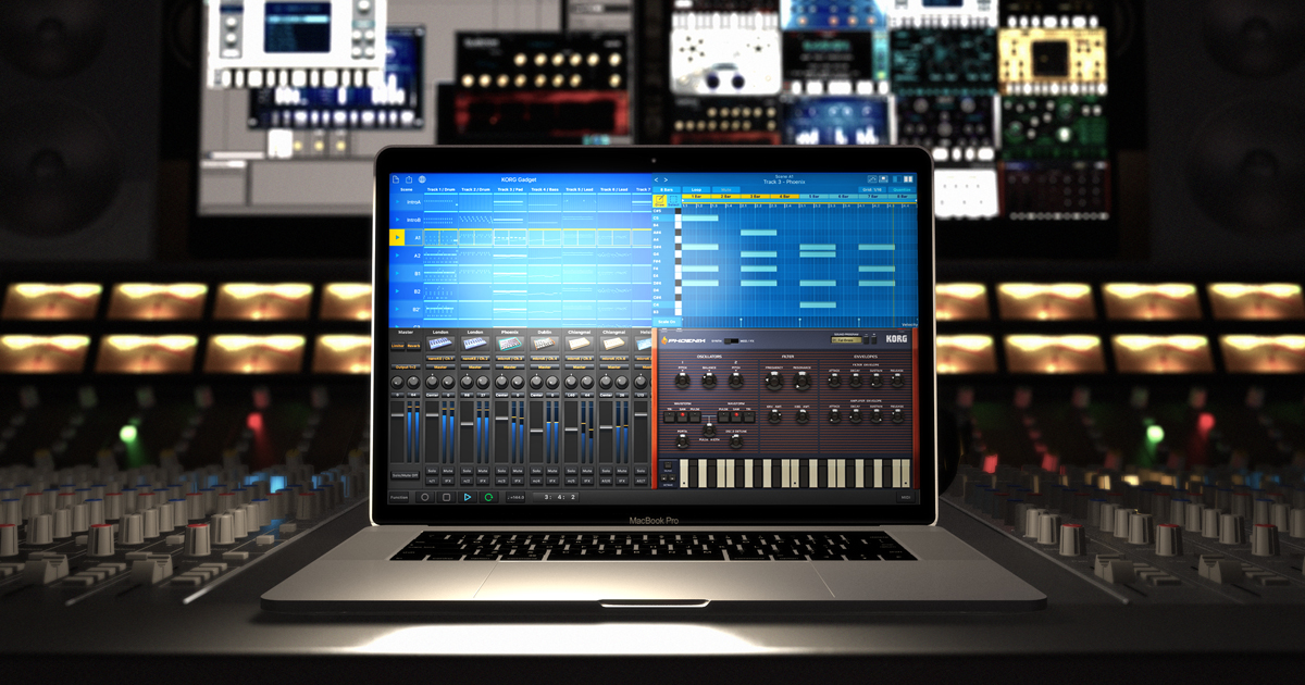 KORG Gadget - MUSIC PRODUCTION SOFTWARE | KORG (USA)