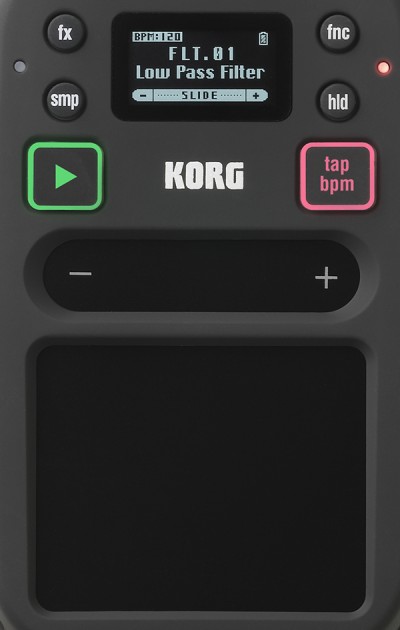 純正公式 KORG mini kaosspad2 ケース付き エフェクター