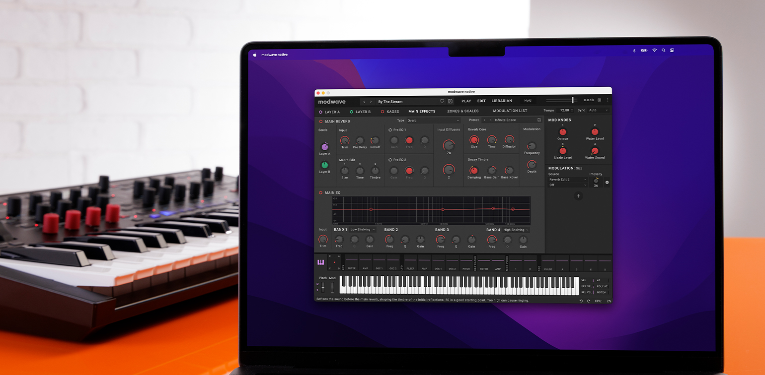 modwave native - WAVETABLE SYNTHESIZER | KORG (USA)