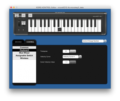 microKEY Air - BLUETOOTH MIDI KEYBOARD | KORG (USA)