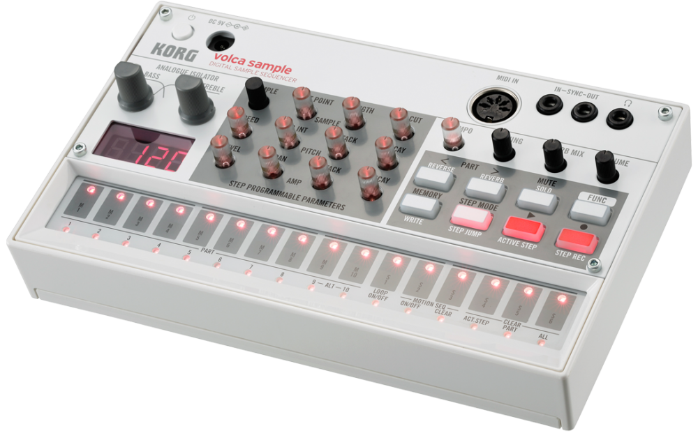 KORG Volca Sample Digital Sample Sequencer - 4959112227736