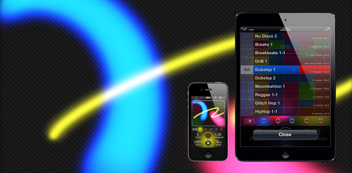 iKaossilator for iPhone and iPad