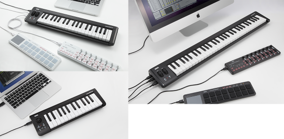 Korg MicroKey 61 Key Compact USB Controller Keyboard 