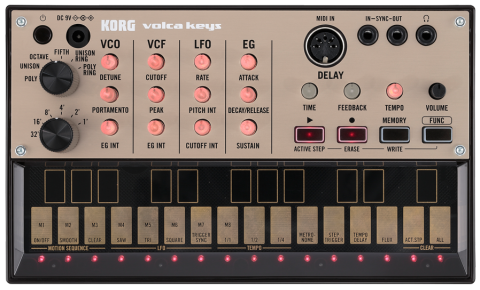 Features | volca keys - Analogue loop Synth | KORG (USA)