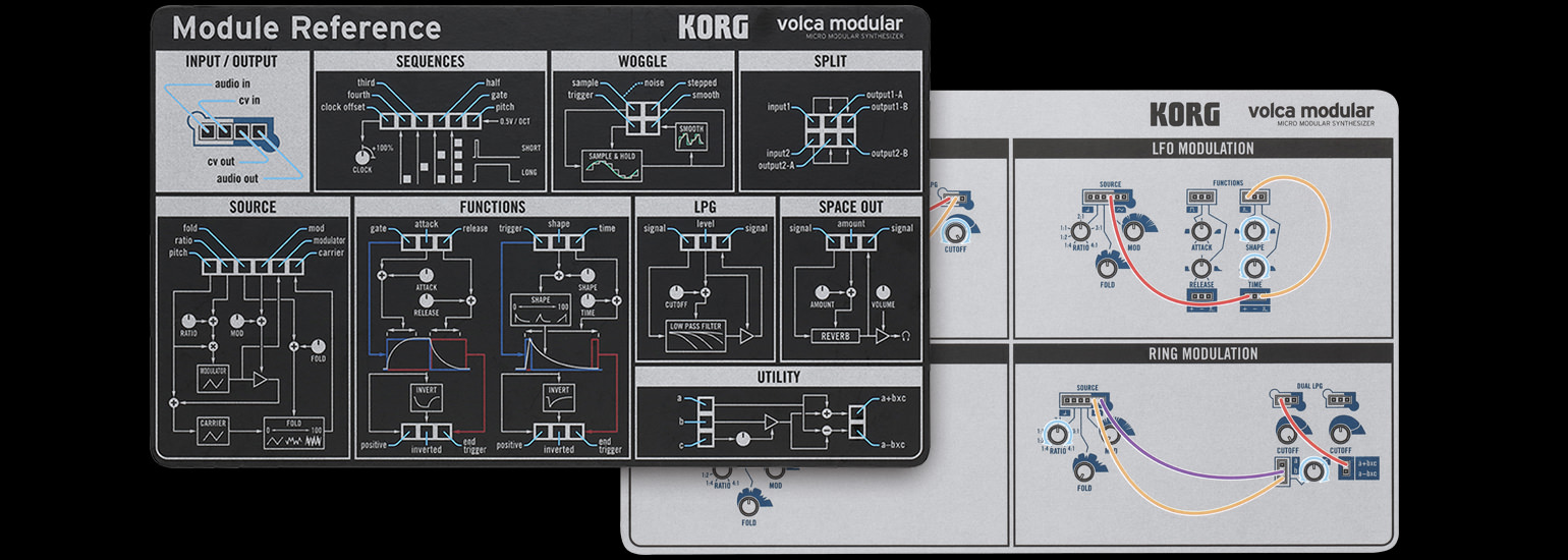 ซินธิไซเซอร์ KORG Volca Modular