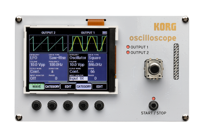 NTS-2 oscilloscope kit + PATCH & TWEAK with KORG