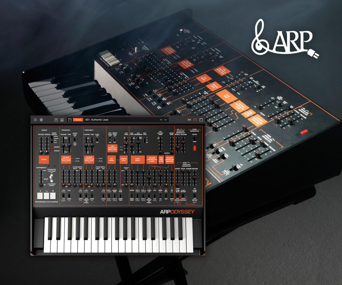 ARP ODYSSEY for Mac/Win - DUOPHONIC SYNTHESIZER | KORG