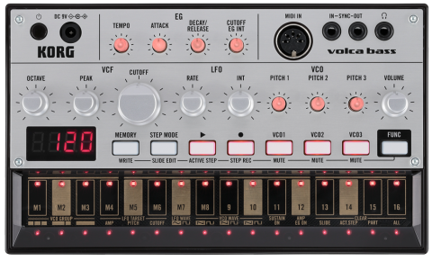 Features | volca bass - Analogue Bass Machine | KORG (USA)