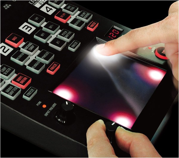 อุปกรณ์ดีเจ ซินธิไซเซอร์ Korg Kaoss Pad Quad