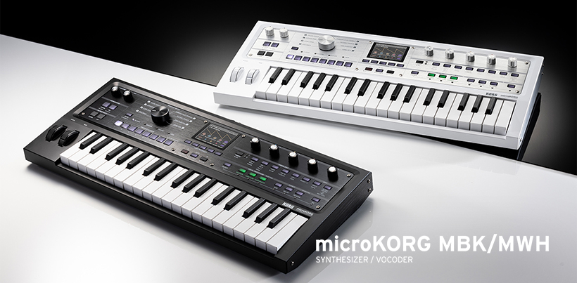 microKORG2 MBK/MWH - SYNTHESIZER/VOCODER | KORG (USA)