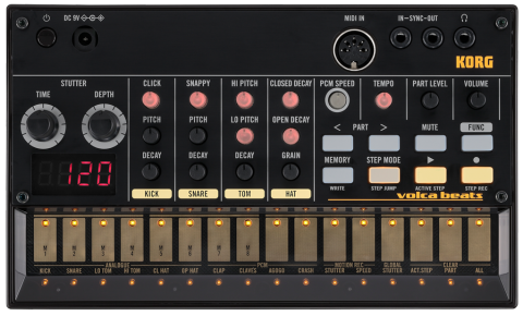 Features | volca beats - ANALOGUE RHYTHM MACHINE | KORG (South Africa)