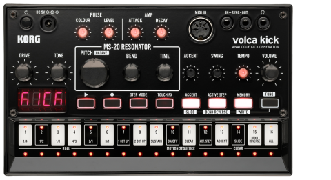 KORG Volca kick アナログシンセサイザー volca kick - ANALOGUE KICK GENERATOR | KORG (South Africa)