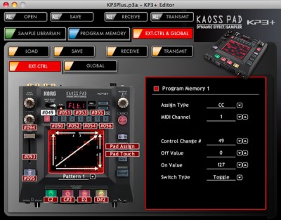 Features | KAOSS PAD KP3+ - DYNAMIC EFFECT/SAMPLER | KORG (South